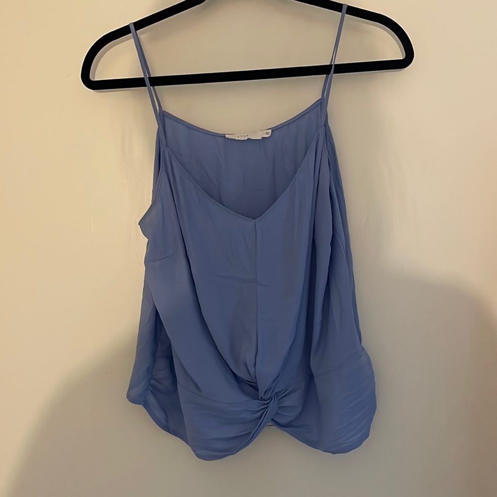 Blue tank top